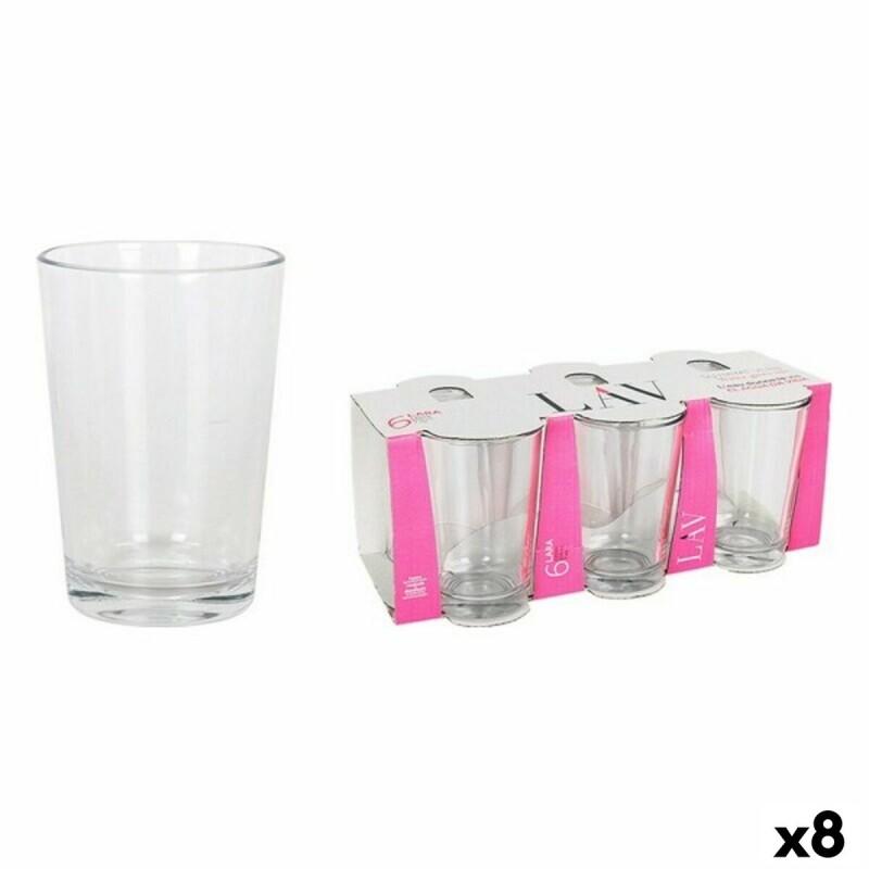 Set de Vasos LAV LV-22010E Cristal 205 ml 6 Piezas (8 Unidades)