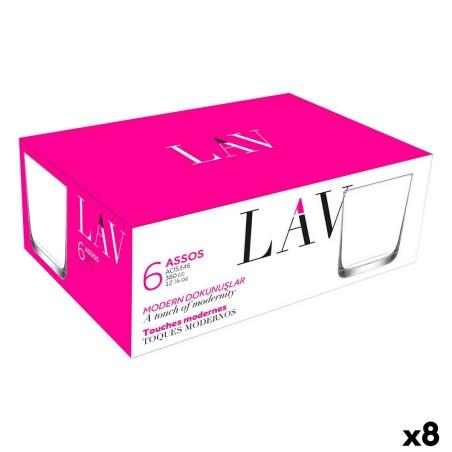 Set de Vasos LAV Assos 360 ml 6 Piezas (8 Unidades)