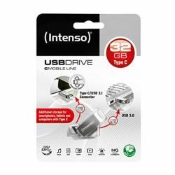 Memoria USB INTENSO 3536480 32 GB Plateado 32 GB Memoria USB