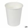 Set de Vasos Algon Cartón Desechables Blanco 24 Unidades (50 Piezas)