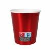 Set de Vasos Algon Cartón Desechables Rojo 36 Unidades 200 ml (10 Piezas)