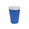 Set de vasos reutilizables Algon Azul 24 Unidades 250 ml (25 Piezas)