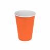 Set de vasos reutilizables Algon Naranja 24 Unidades 250 ml (25 Piezas)