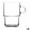 Juego de Tazas LAV Apilable 360 ml 6 Piezas (4 Unidades)