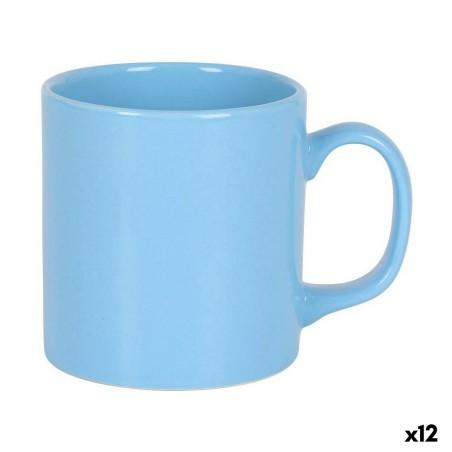 Taza Azul 300 ml Cerámica (12 Unidades)