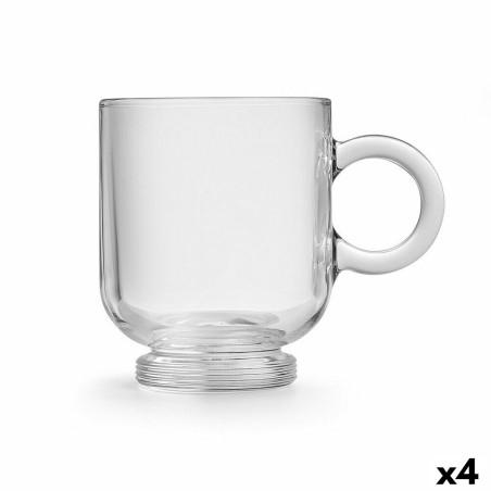 Juego de Tazas de Café Royal Leerdam Sentido 220 ml 6 Piezas (4 Unidades)