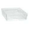 Caja Multiusos   Modular Transparente 22,5 x 15,5 x 5,3 cm (12 Unidades)