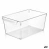 Caja Multiusos Quttin Transparente 20 x 32,5 x 14 cm (12 Unidades)