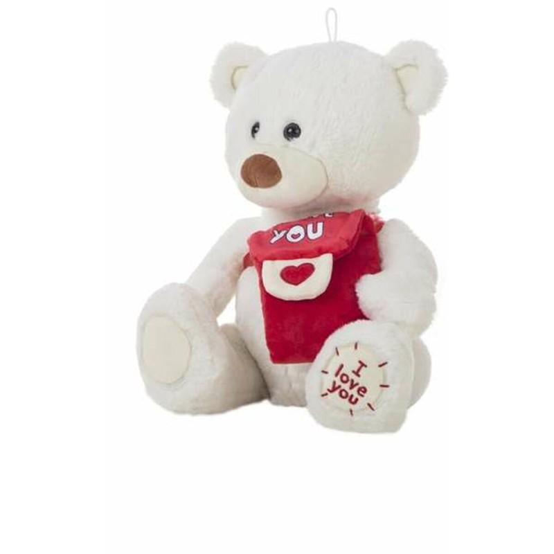 Peluche Oso 35 cm Blanco