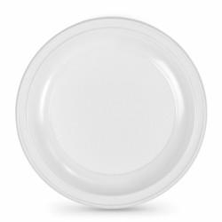 Set de platos reutilizables Algon Redondo Blanco Plástico (36 Unidades)