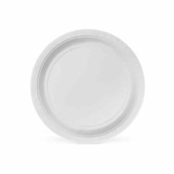 Set de Platos Algon 20 cm Desechables Blanco Cartón (36 Unidades)