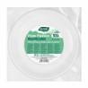 Set de platos reutilizables Algon Redondo Blanco Plástico 20,5 x 3 cm (6 Unidades)