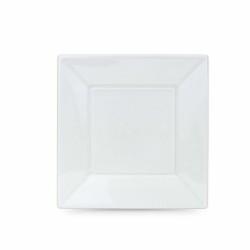 Set de platos reutilizables Algon Blanco Plástico 23 x 23 x 1,5 cm (36 Unidades)