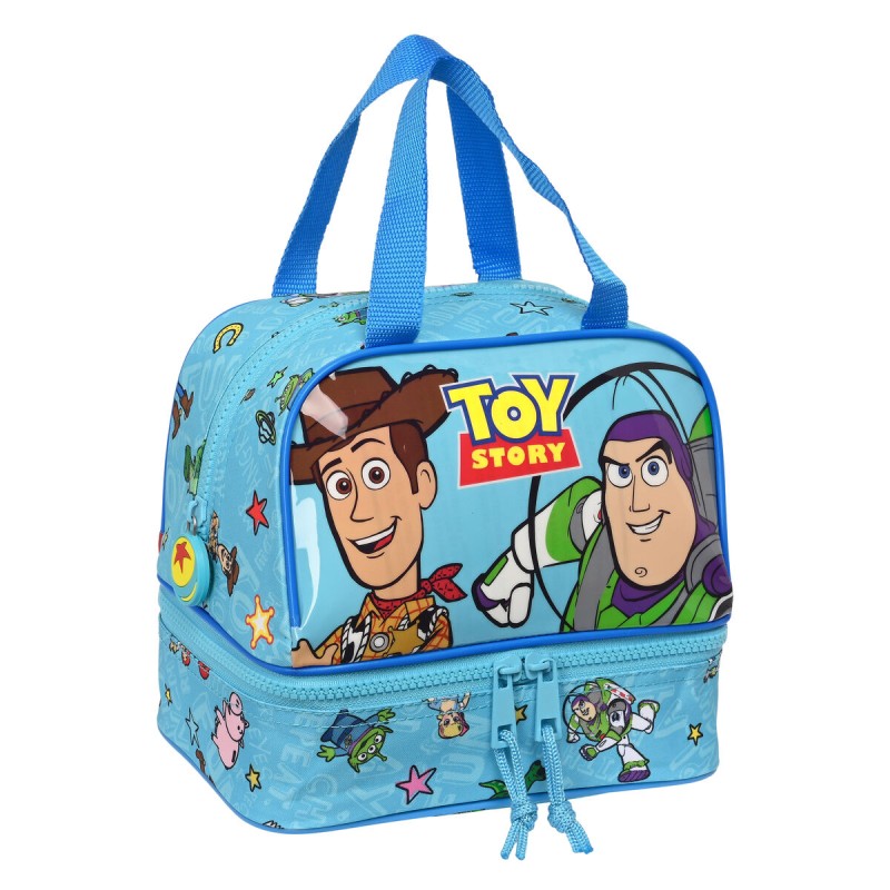 Portameriendas Toy Story Ready to play Azul claro 20 x 20 x 15 cm