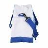 Bolsa de Deporte con Portazapatos LongFit Care Azul/Blanco (2 Unidades)