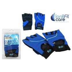 Guantes de Entrenamiento LongFit Sport Longfit sport Azul/Negro