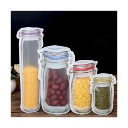 Set de Bolsas Reutilizables para Alimentos 6 Piezas 10,5 x 15 x 5,4 cm (36 Unidades)