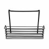 Organizador para Armario de Cocina Confortime Negro 34 x 9,5 x 22 cm (12 Unidades)