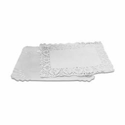 Set de bandejas para Alimentos Algon Blanco Rectangular 2 Piezas 23 x 29,5 x 1 cm (48 Unidades)