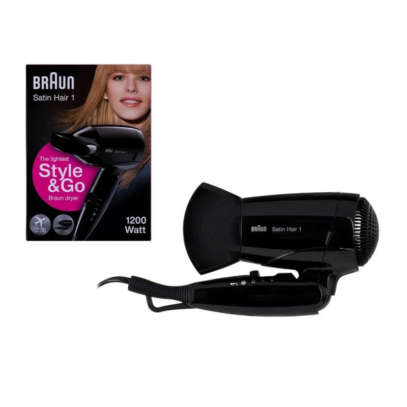 Secador de Pelo Braun BRHD130E Negro 1200 W 1 Pieza (1 unidad)