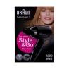 Secador de Pelo Braun BRHD130E Negro 1200 W 1 Pieza (1 unidad)