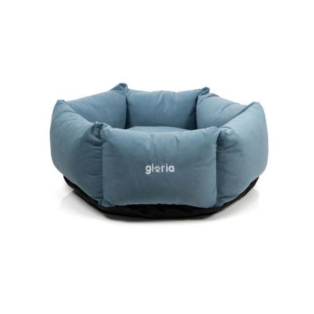 Cama para Perro Gloria Hondarribia Azul 60 x 60 cm Hexagonal