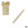 Set de palillos para helado Algon Madera 100 Piezas 11,4 x 1 x 0,2 cm (36 Unidades)