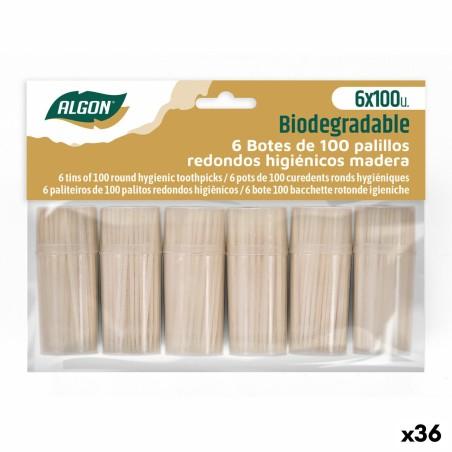 Palillos Dentales Algon Set (36 Unidades)