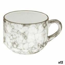 Taza Viejo Valle Rocks Porcelana 180 ml Marrón (12 Unidades)