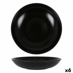 Plato Hondo Viejo Valle Gourmet Zenci Porcelana 1 L ø 23 x 4 cm (6 Unidades)