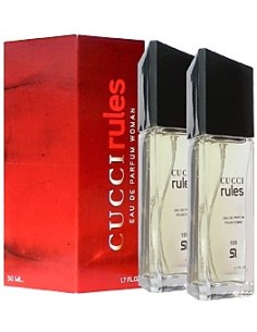 PERFUME DE EQUIVALENCIA PARA MUJER GUCCI RULES 2X50 ML