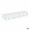 Organizador de Cajones Confortime Blanco 27,6 x 6,6 x 4,3 cm (24 Unidades)