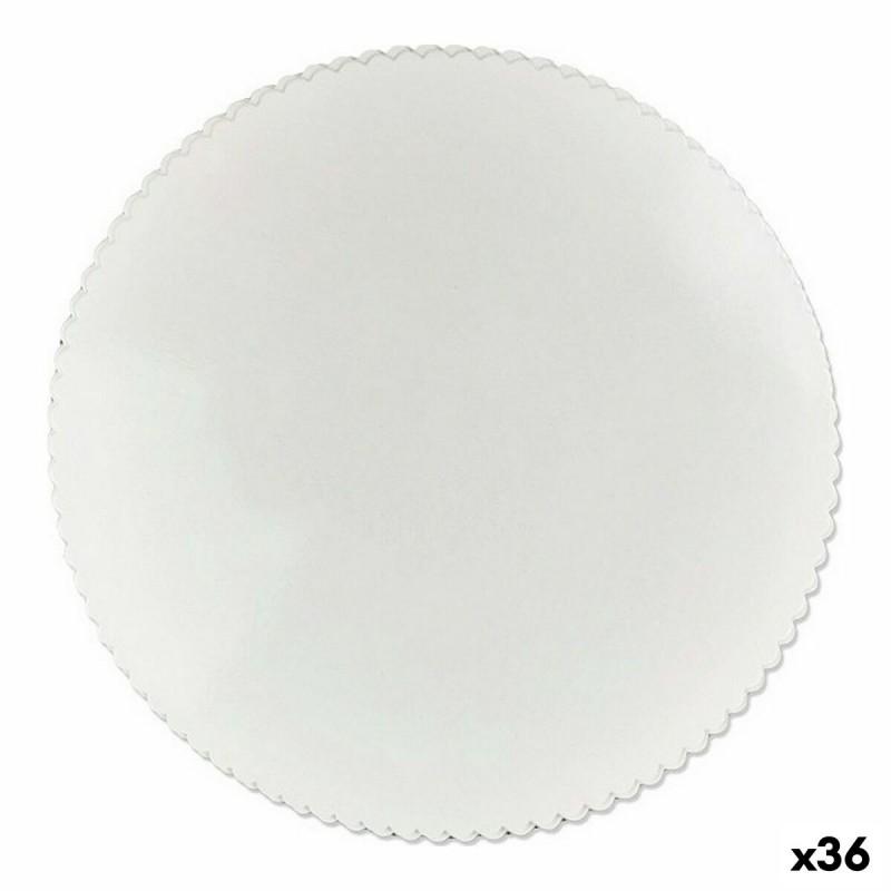 Base para pastel Blanco Papel Set 6 Piezas 28 cm (36 Unidades)