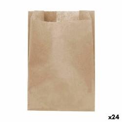 Set de Bolsas Algon Desechables papel kraft 20 Piezas 16 x 24 cm (24 Unidades)