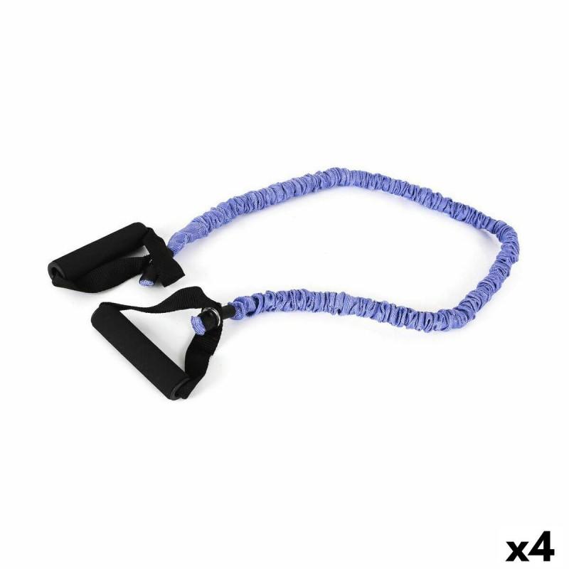 Banda elástica de resistencia LongFit Sport F2 Azul (4 Unidades)