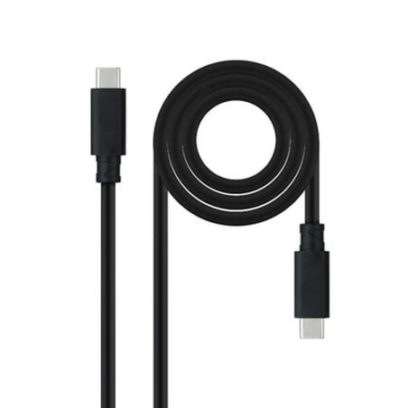 Cable USB-C NANOCABLE 10.01.4102 Negro 2 m (1 unidad)