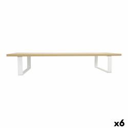 Estante Confortime Marrón claro Madera MDF 80 x 23,5 x 1,5 cm (6 Unidades)