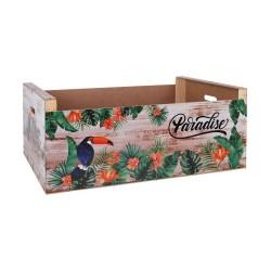 Salvamantel Confortime Paradise Madera Tropical 58 x 39 x 21 cm (3 Unidades)