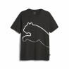 Camiseta de Manga Corta Hombre Puma Graphics Big Negro