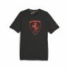 Camiseta de Manga Corta Hombre Puma Ferrari Race Tonal B Negro