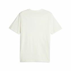 Camiseta de Manga Corta Hombre Puma Ess+ Blanco