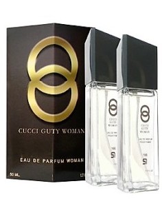 PERFUME DE EQUIVALENCIA PARA MUJER CUCCI GUTY WOMAN 2X50 ML