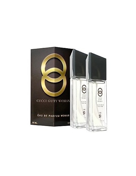 PERFUME DE EQUIVALENCIA PARA MUJER CUCCI GUTY WOMAN 2X50 ML