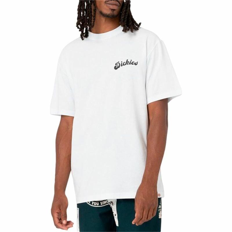 Camiseta de Manga Corta Hombre Dickies Grainfield Blanco