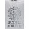 Camiseta de Manga Larga Hombre Russell Athletic Collegiate Gris claro