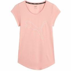 Camiseta de Manga Corta Mujer Puma Train Favoriterse Rosa claro