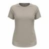 Camiseta de Manga Corta Mujer Odlo Essential 365 Gris