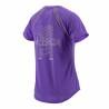 Camiseta de Manga Corta Mujer New Balance Valencia Marathon Morado