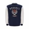 Chaqueta Deportiva para Hombre Russell Athletic Bomber Ty Azul marino