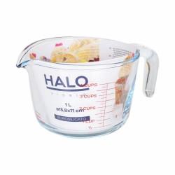 Jarra Medidora Halo 1 L Vidrio (6 Unidades)